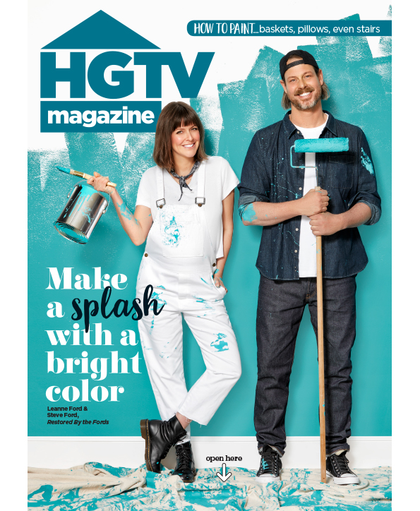 Leanne Ford and Steve Ford HGTV Magazine I Want Her Job
